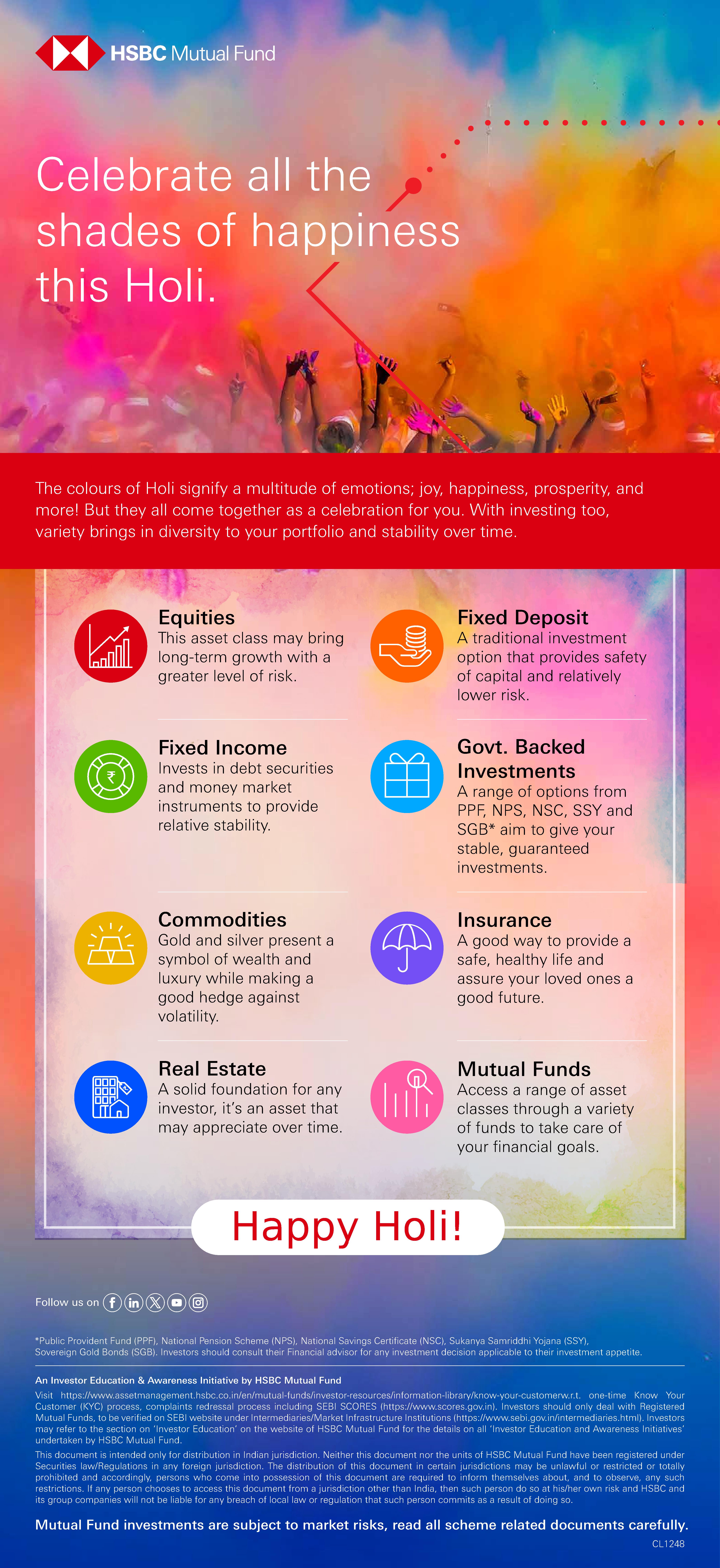 Celebrate all the Shades of Happiness this Holi