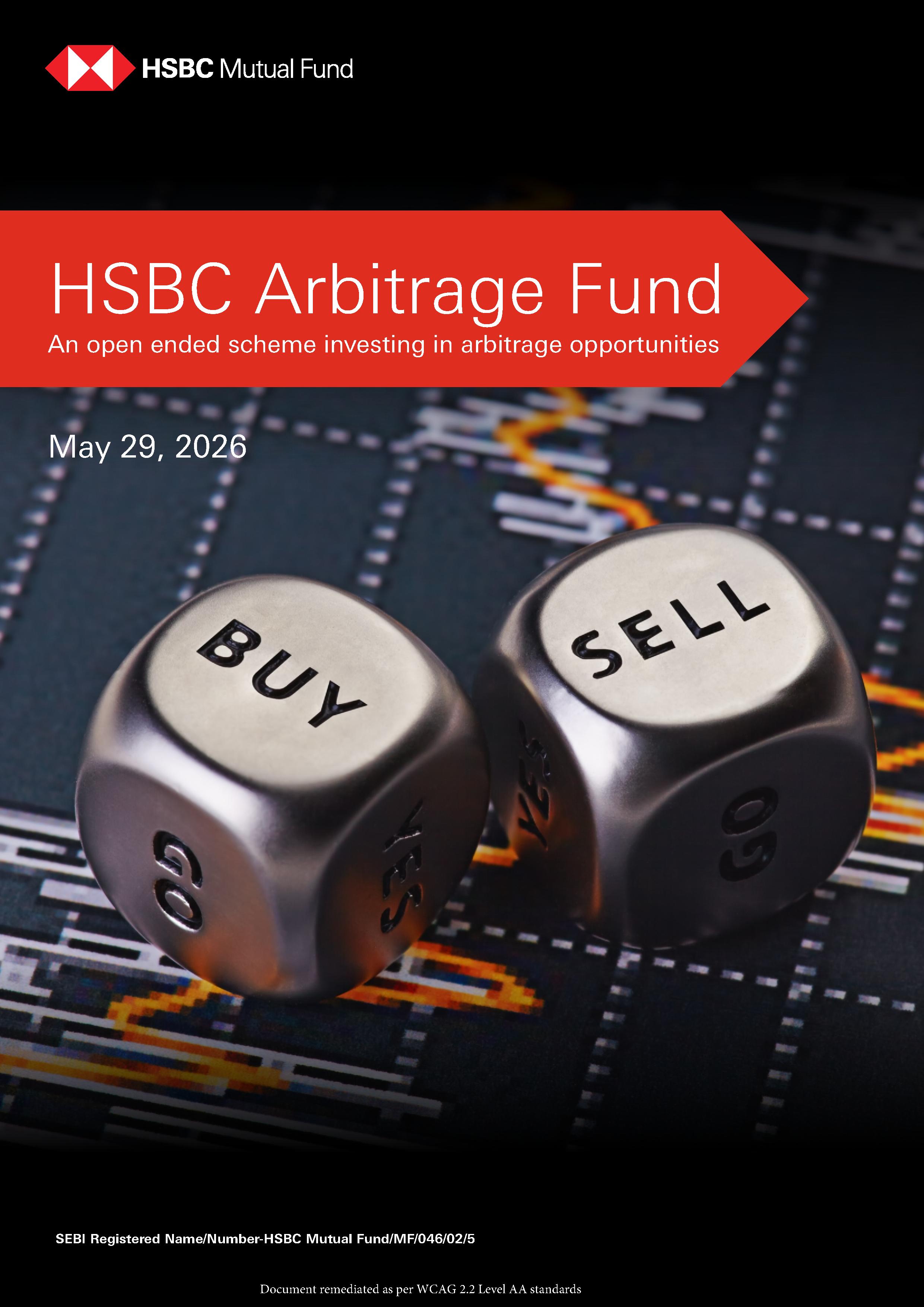 Product Note - HSBC Arbitrage Fund - July 1, 2026