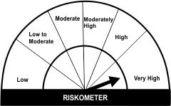 HSBC Tax Advantage Fund - Very High Riskometer