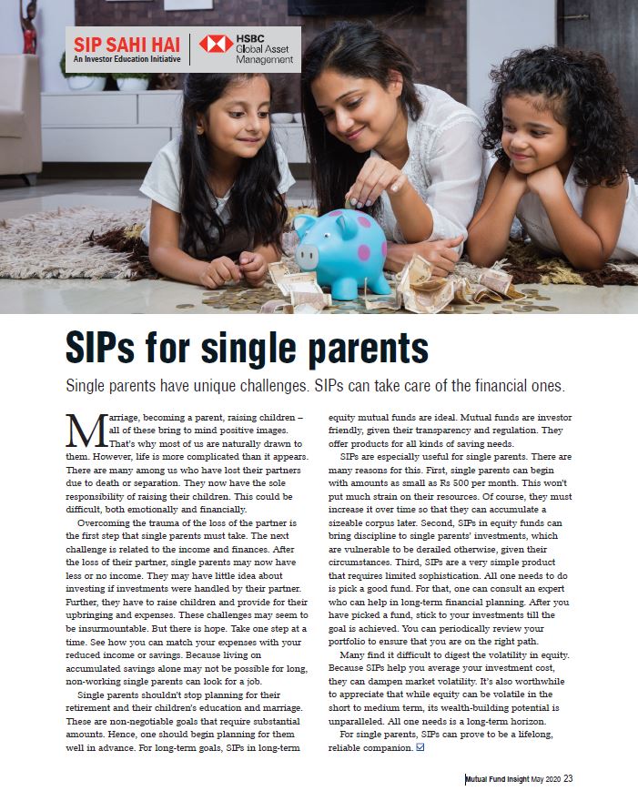 SIPs for single parents (1.20MB, PDF)