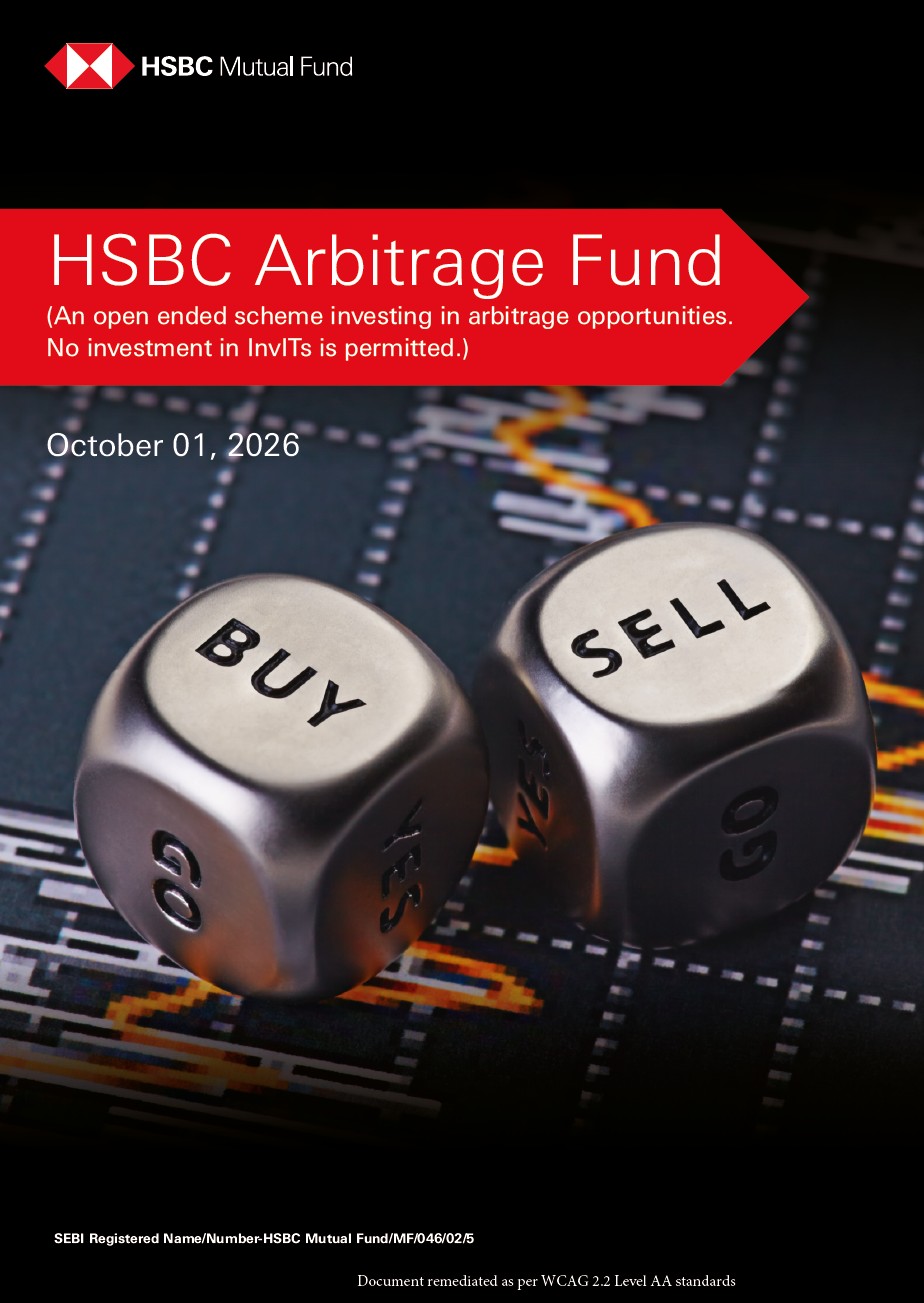 Product Note - HSBC Arbitrage Fund - Oct 1, 2026