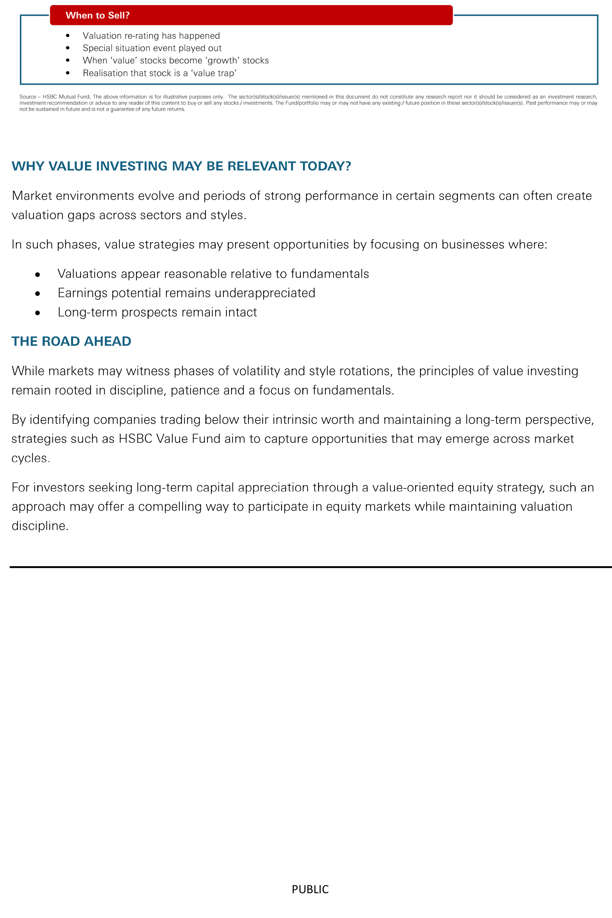 HSBC Value Fund - Consistent Growth 15.37 per cent CAGR since inception