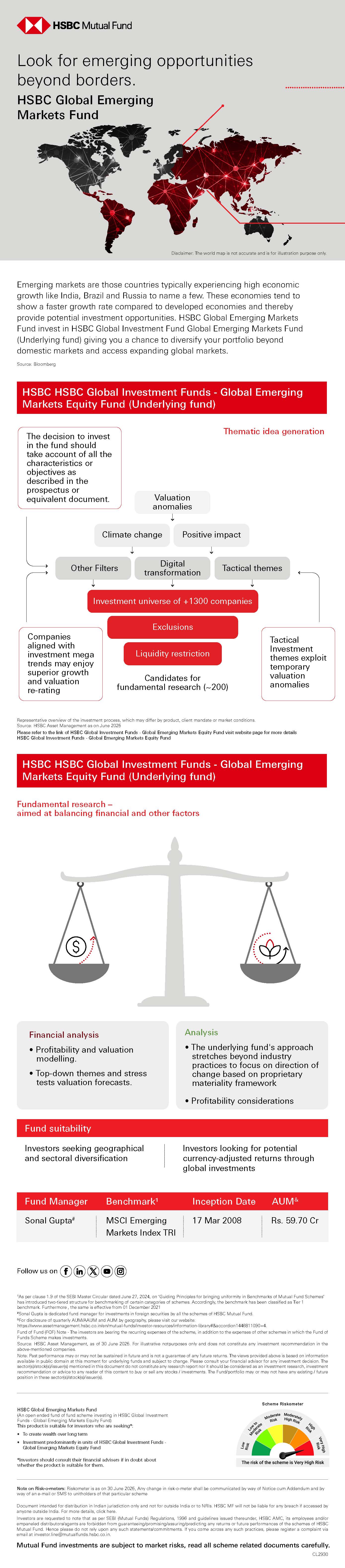 Look for emerging opportunities beyond borders
