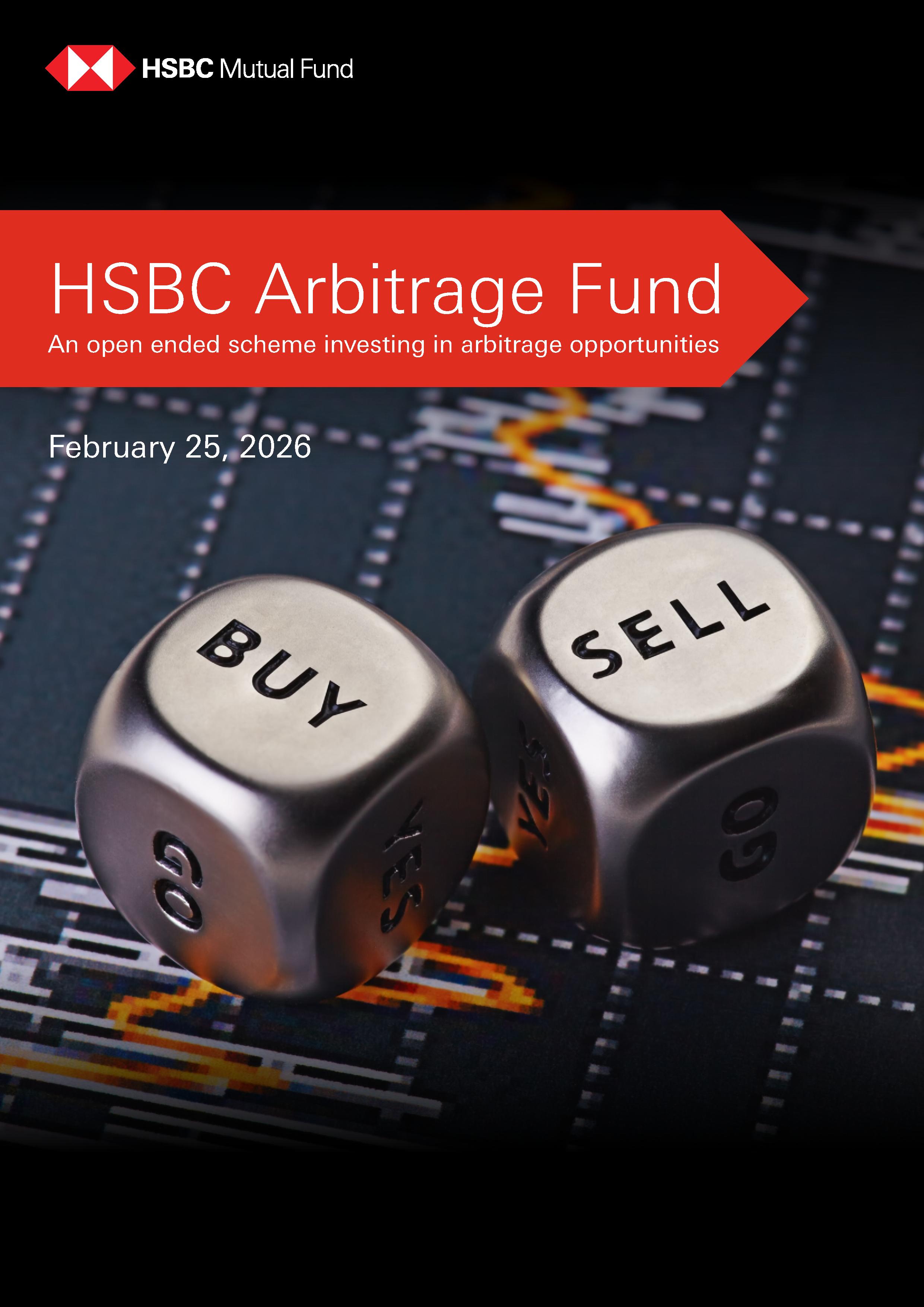 Product Note - HSBC Arbitrage Fund - February 25, 2026