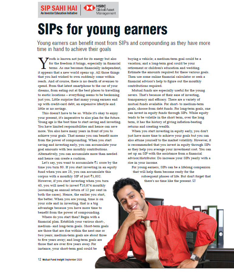 SIPs for Young Earners(867KB, PDF)